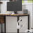 Computer Desk with Power Outlet, USB Ports, and Reversible Shelves for Home Office, Perfect for Small Spaces and Enhanced Productivity.-522180780