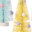 Flock Bristle Easter Tree With Eggs 10" 3 Assorted
