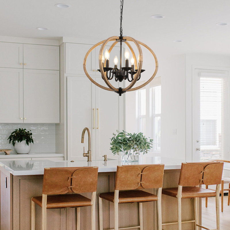 Diethelm 6 - Light Dimmable Chandelier