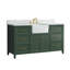 Meuble-lavabo simple 60 po Aisa-565349172