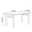 Mishia Oak Solid Wood Dining Table