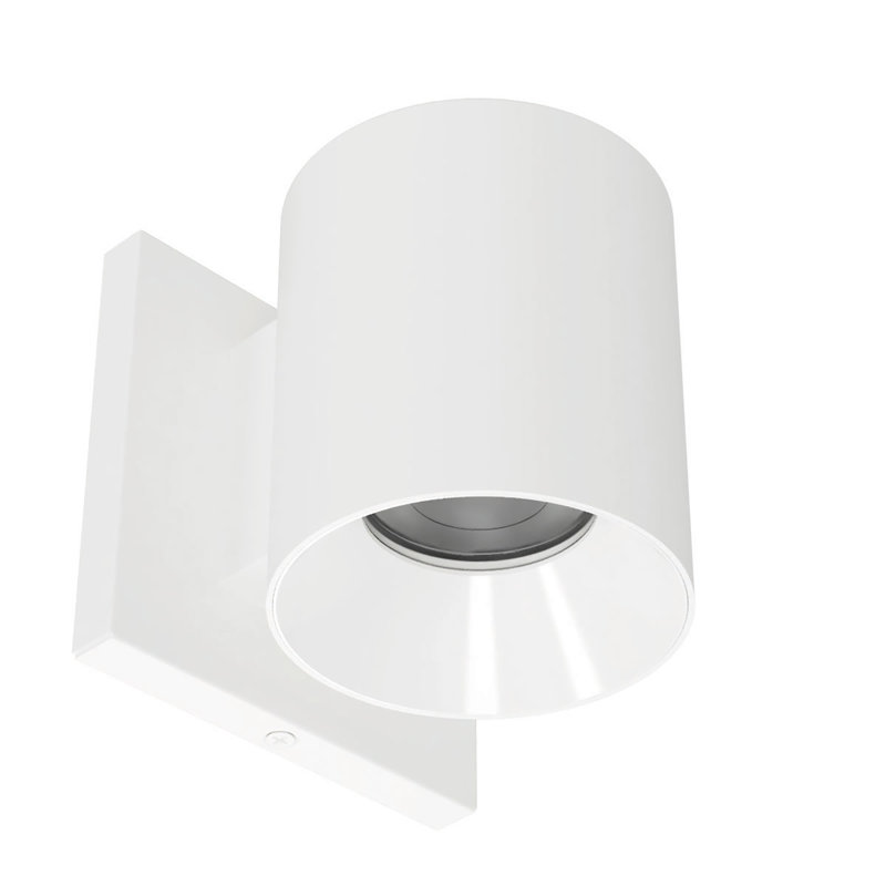 Zoron Dimmable LED Outdoor Round Wall Light With Color Temperature Switch (2700K/3000K/3500K/4000K/5000K), 45° Beam Angle