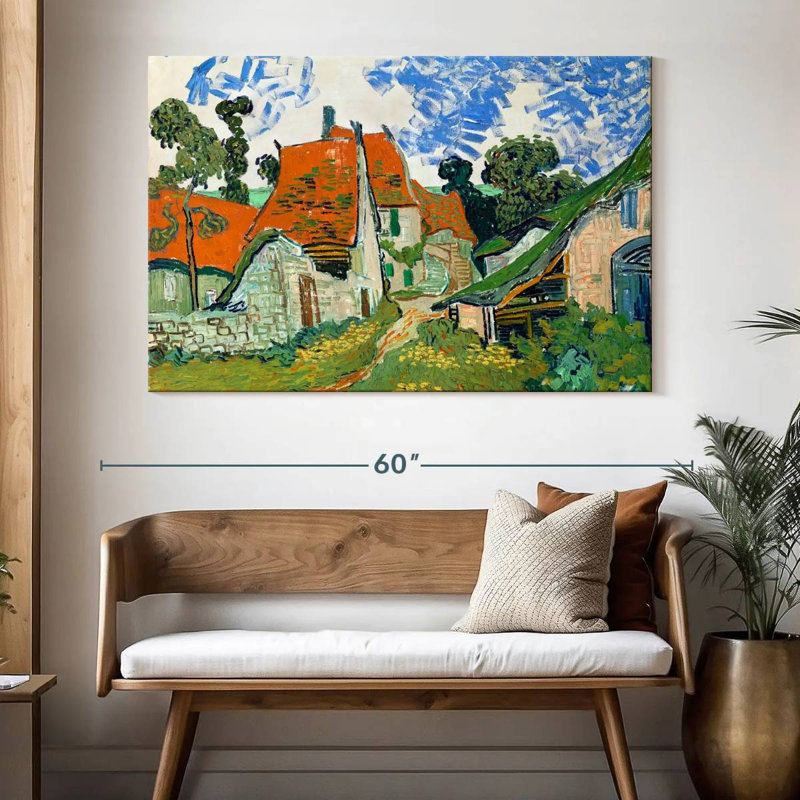 Alvord Street à Auvers-Sur-Oise, H 34 po x l 51 po