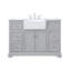 Ensemble de meuble-lavabo simple 48 po Pardue-364906948