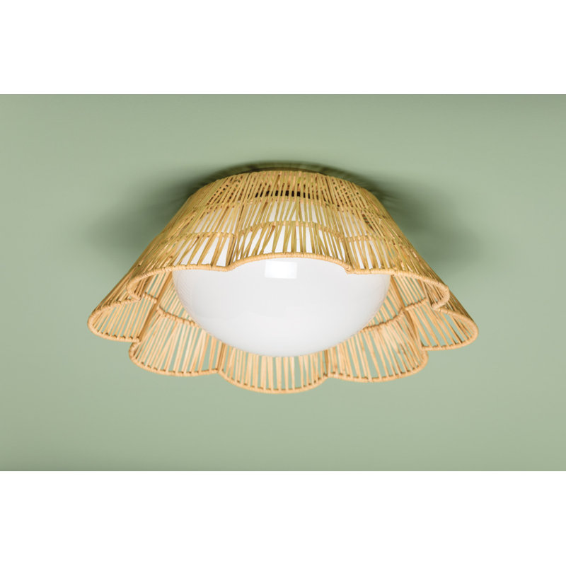 Rosa 1 Light Flush Mount