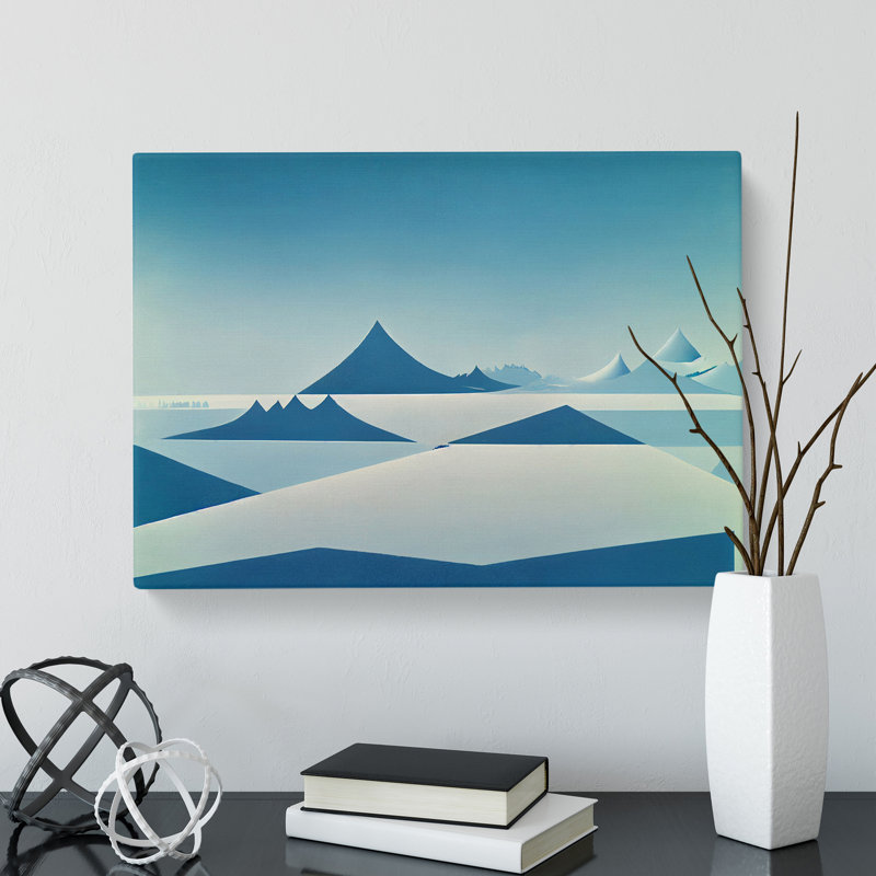 Winter Mountain s - Wrapped Canvas
