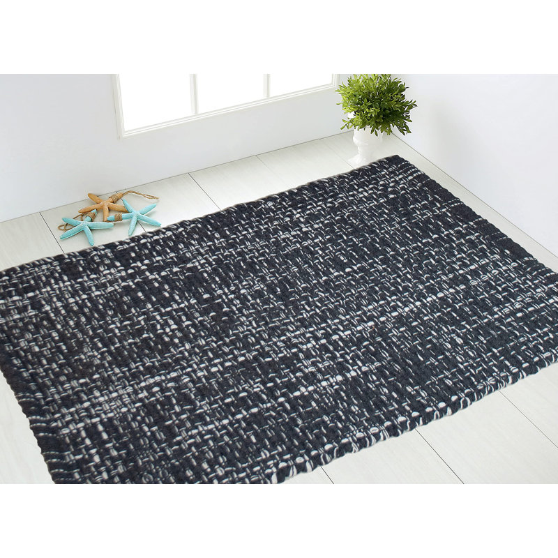 TAPIS DE GAUFRE, Gris foncé, L 34 po x l 21 po