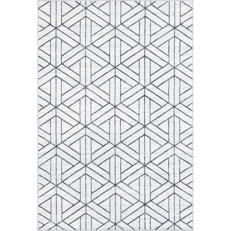 Rochele Geometric Indoor Rug, Rectangle 6' x 9'