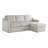 Serta Harvey 89.8" Convertible Sleeper Sectional-109510236