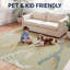 Tapis lavable à la machine Kingdarr T-Rex-88570949-129000396