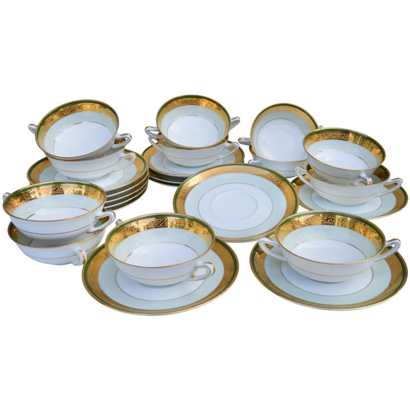 Porcelain Dinnerware Set - Service for 12