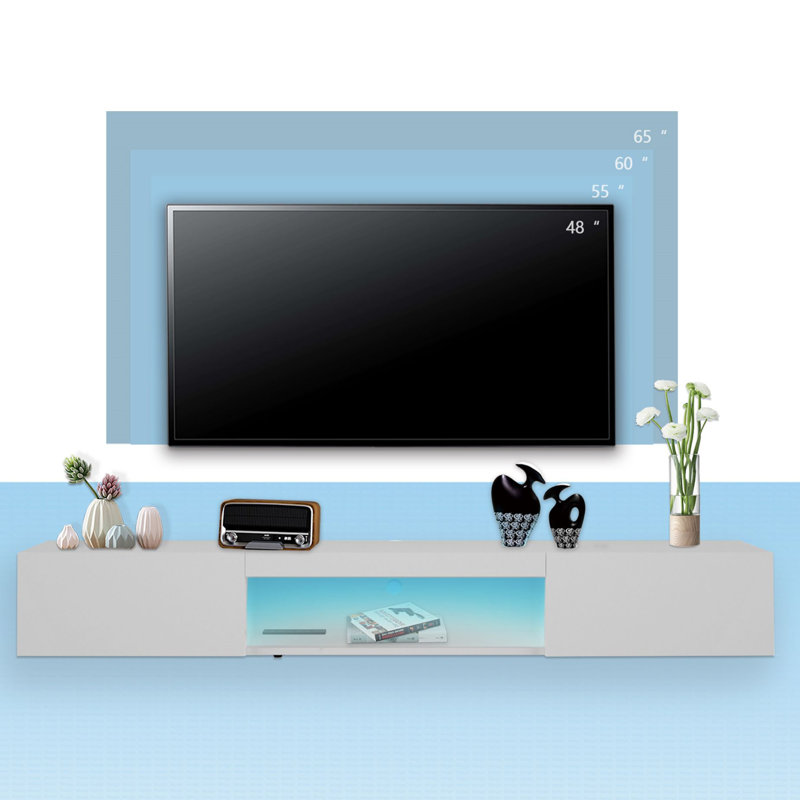 Media Console, White