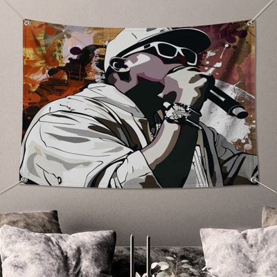 Singer Wall Tapestry -  Music Wall Decor