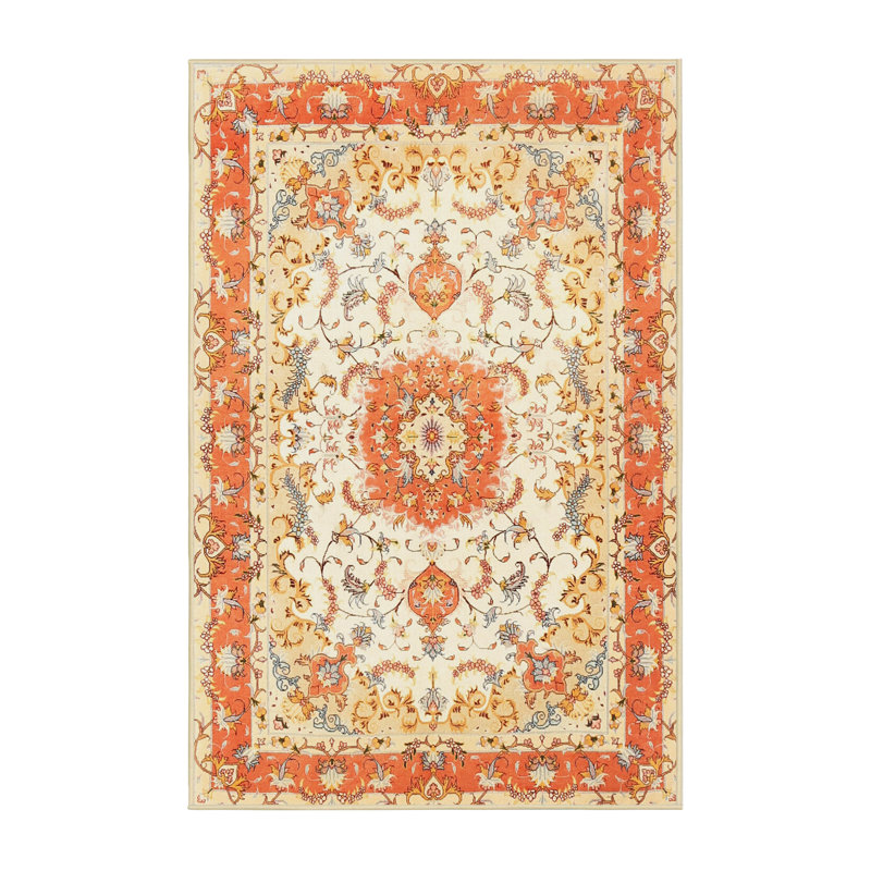 Amisha Oriental Indoor Rug, Rectangle 2' x 4'