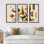«Vintage Mid-Century Graphics VI», reproduction sur toile 3 pièces-87388344-87388345