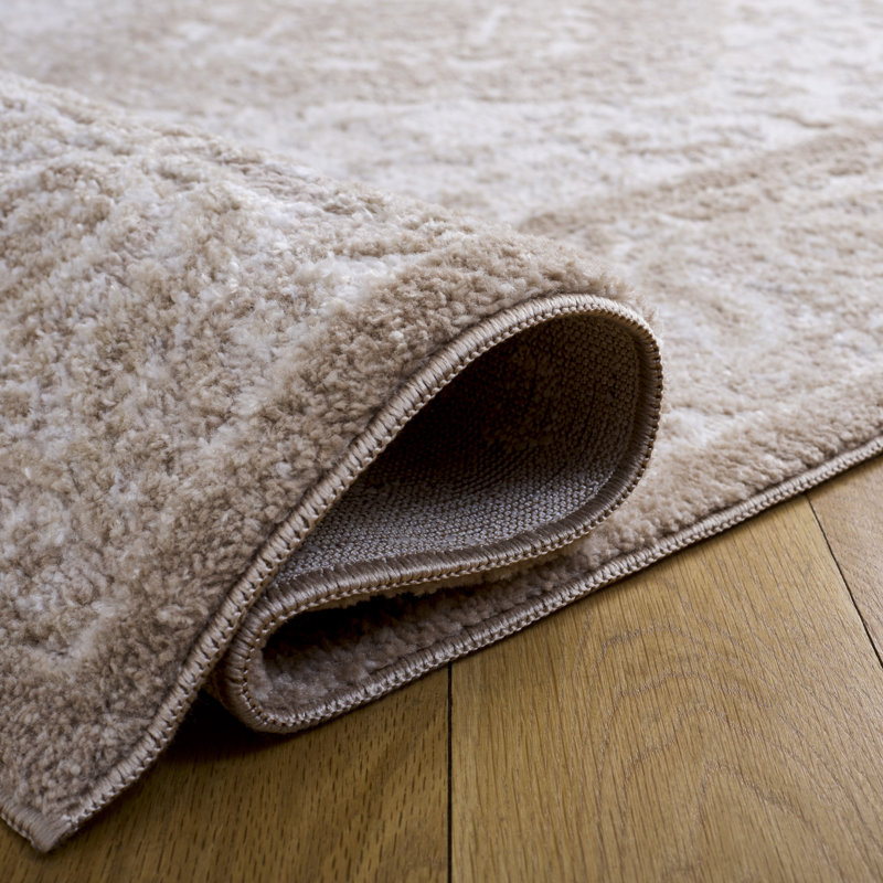 Lunara Power Loom Polyester; Jute/Sisal; Polypropylene Plastic Oriental Indoor Rug, 5'-3" x 7'-6" Rectangle