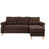 Dark Coffee Polyfiber