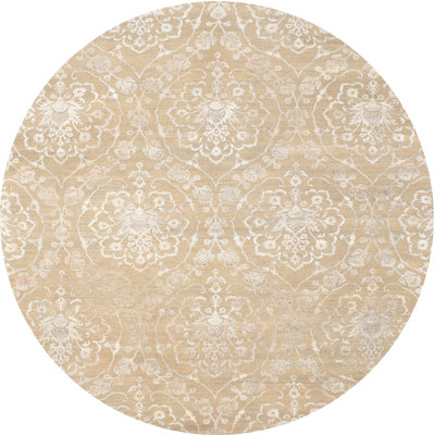 Tapis contemporain brun