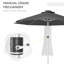 Braelyn 293cm Lighted Market Parasol-1076360652