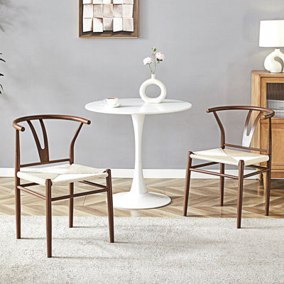 Ensemble de 4 chaises de salle à manger en bois