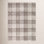 Kage Brown Gray Black Plaid Rug