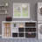 3-Pc Foldable Woven Fiber Basket Set; Chocolate-931488520