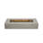 Connelly 72" W Rectangle Concrete Propane Fire Pit Table-1550552026