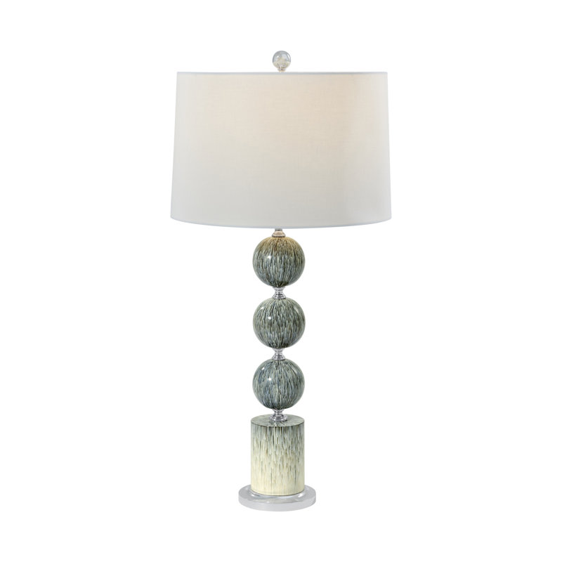 Lampe de table Panos Pearl, Filament/Nickel Plated