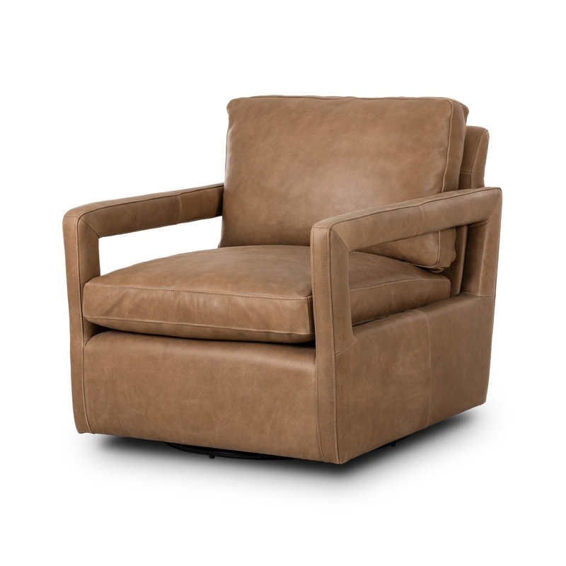 Olson Swivel Armchair, Palermo Drift