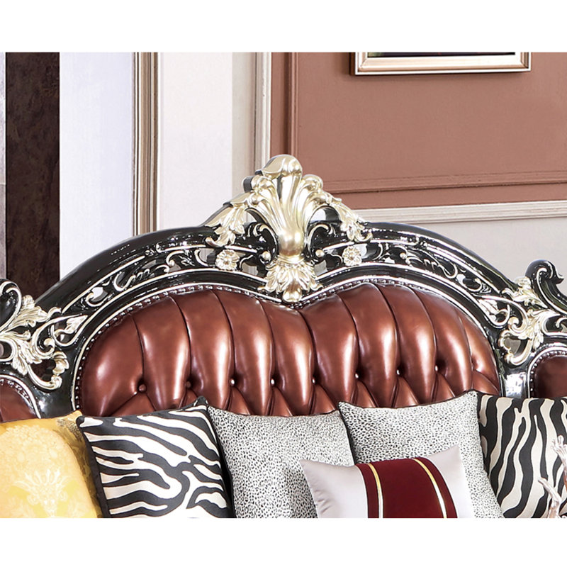 Fauteuil de luxe en cuir véritable American