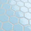 Hudson Due 2.2" x 2.2" Hex Porcelain Mosaic Floor And Wall Tile-1274600010