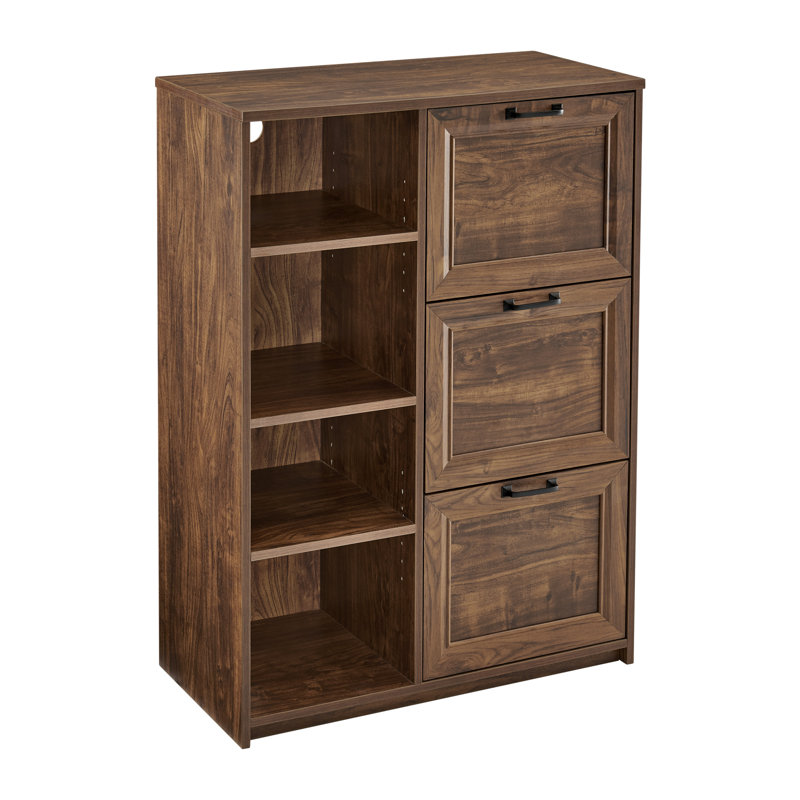 Hitchin 31.5'' Wide 3 -Drawer File Cabinet, Walnut
