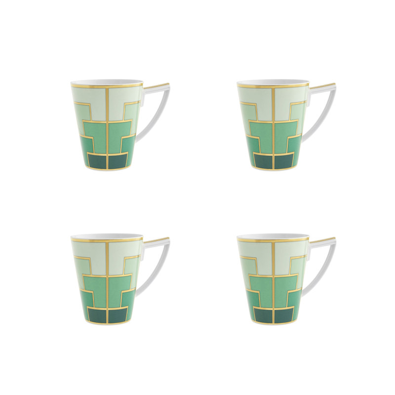 Emerald Porcelain Coffee Mug