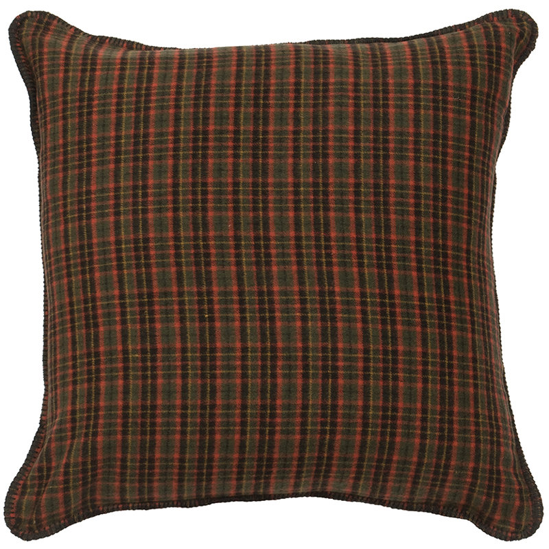 Orignal de rivière Wooded I - taie décorative Euro - 26 x 26
