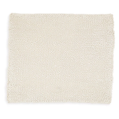 Ensemble de 3 jeté Deon, chenille douce tricotée à la main
