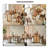 70.87"Simple and modern rectangular solid wood dining table-1082878866