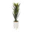 Plante grasse artificielle en pot-97092328