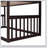 Twin Over Twin House Bunk Bed With Ladder, Wood Bed-1278823909