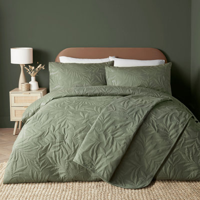 Luana 100% Polyester Floral Duvet Cover Set with Pillowcases