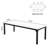 Modern Computer Desk,Rectangle Workspace Desk,Executive Desk