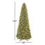 Sapin de Noël mince 12 pi pré-éclairé