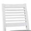 Tabouret de comptoir en bois massif Baiden