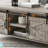 48"W Farmhouse Lift Top Storage Coffee Table with Sliding Barn Door & Adjustable Shelf-135533263