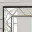 Miroir à fixation murale décorative en biseau moderne &
