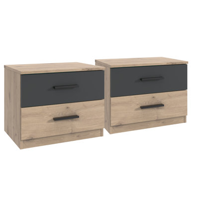 Nadilynn 52cm W Manufactured Wood Bedside Table