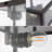 Bechtold Farmhouse Industrial Square Iron/Glass Case LED Flush Mount-2119606191-2066472389