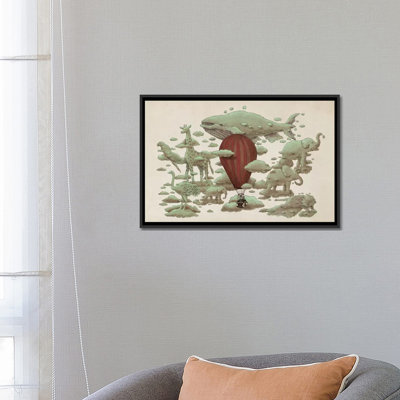 Nuage d'observation, impression sur toile tendue