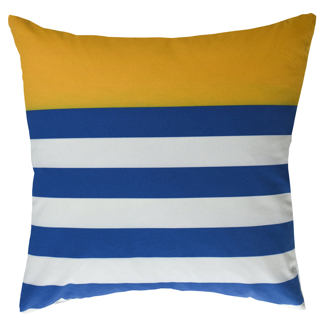 Holli Zollinger Indoor / Outdoor Striped Throw Pillow Deny Designs 