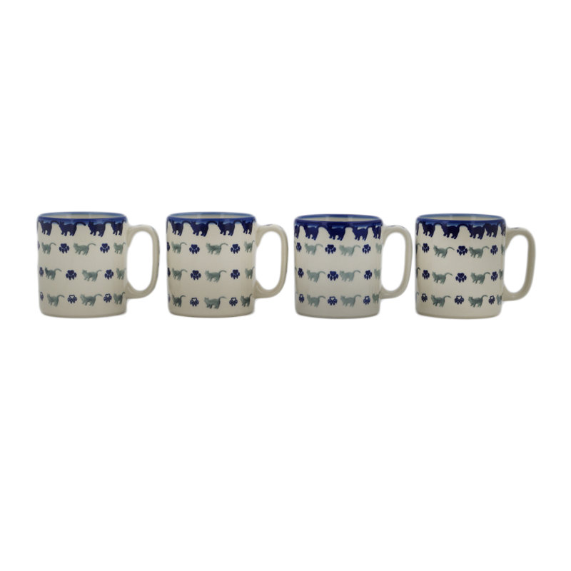 Handmade Stoneware Coffee Mug, 4