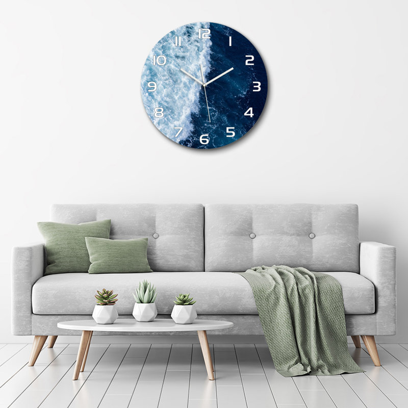 Judus Glass Wall Clock